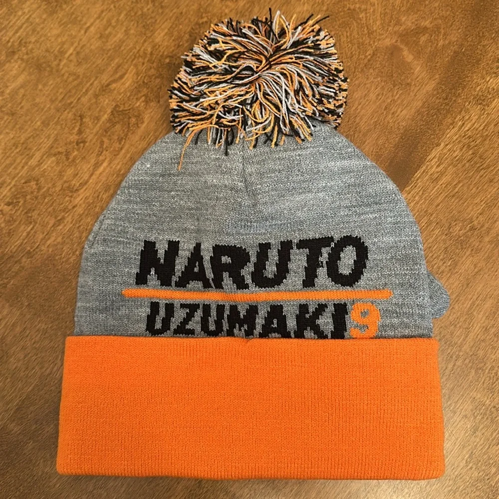 Bioworld kids youth Naruto beanie and glove set